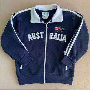 Kids Australia Rugby Track Jacket